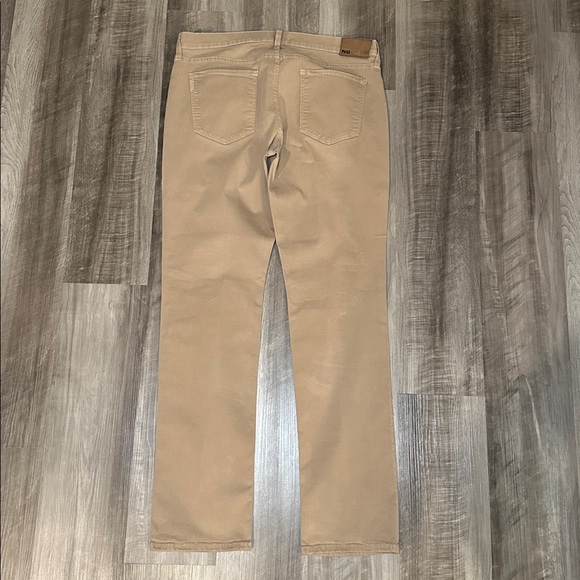 PAIGE Normandie Straight Leg Light Sable Chino Jeans - 36 - Picture 3 of 9
